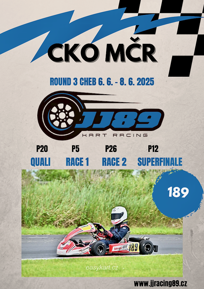 Brown and Red Modern Illustrative Karting Competition Poster A4 Document